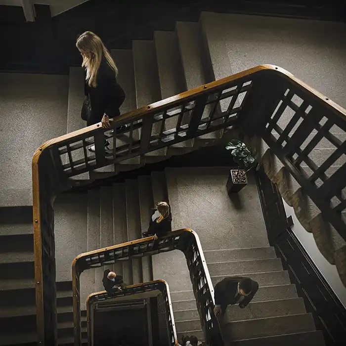 Stemingsbillede fra Holst Advokater, Aarhus, taget af Erhvervsfotograf Kirsten Adler, Århus