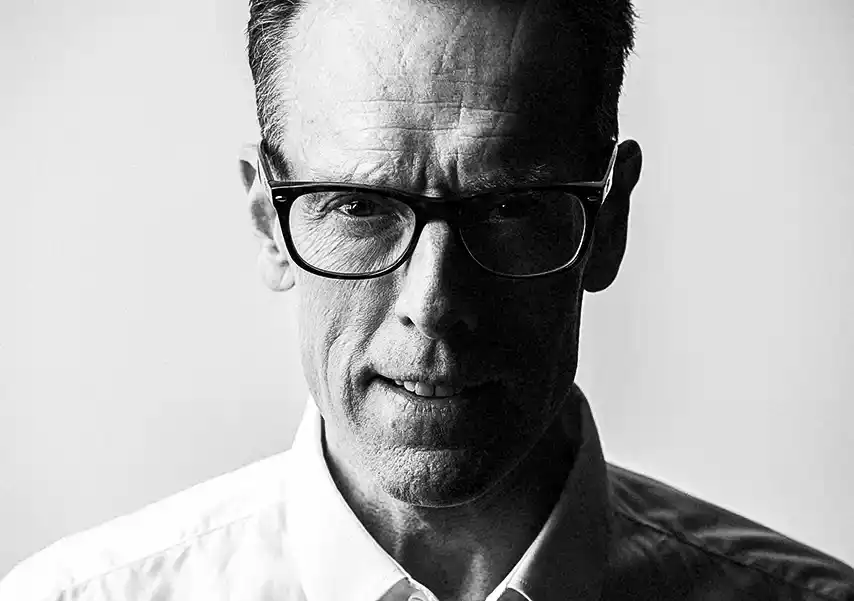 PR Portræt af René Røning af fotograf i århus, Kirsten Adler