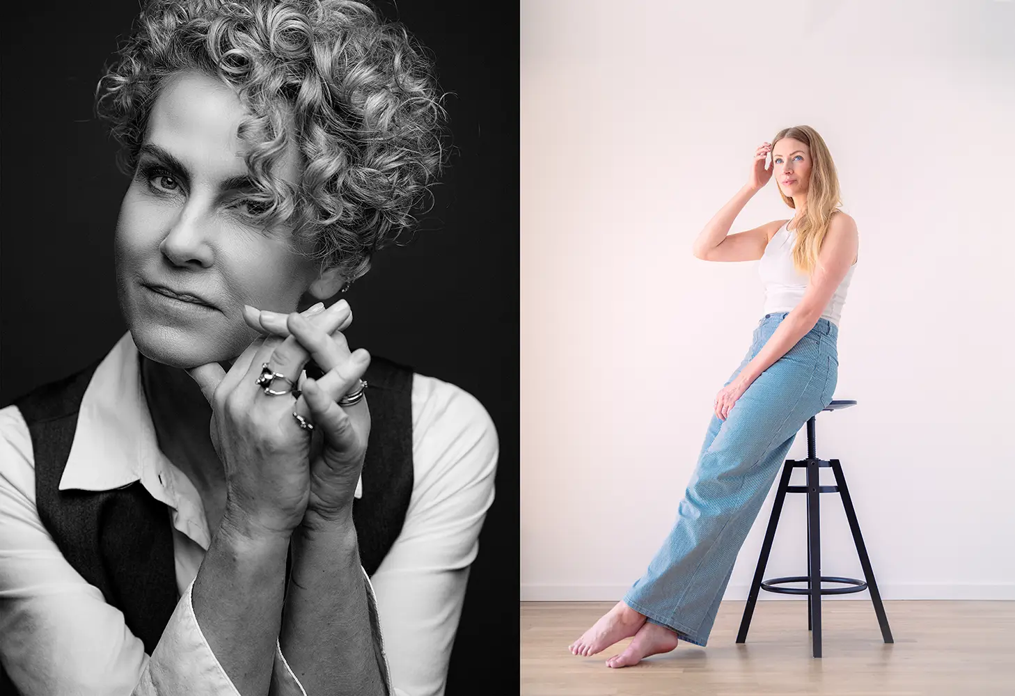 Portræt til Visuel UP-date hos Kirsten Adler, fotograf århus