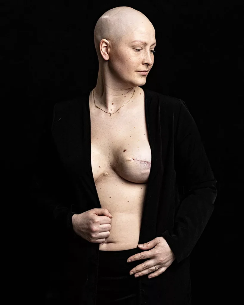 Simone portræt fotograferet af fotograf Kirsten Adler, Århus