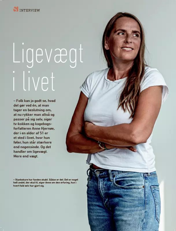 Portræt af Anne Hjernøe til ugebladet Søndag